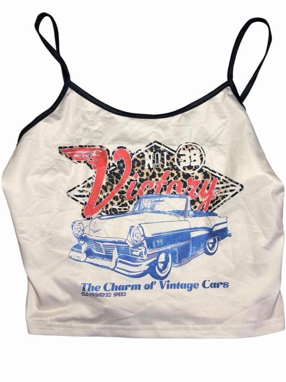 ✨ Y2K "VICTORY" VINTAGE CAR GRAPHIC TANK ✨